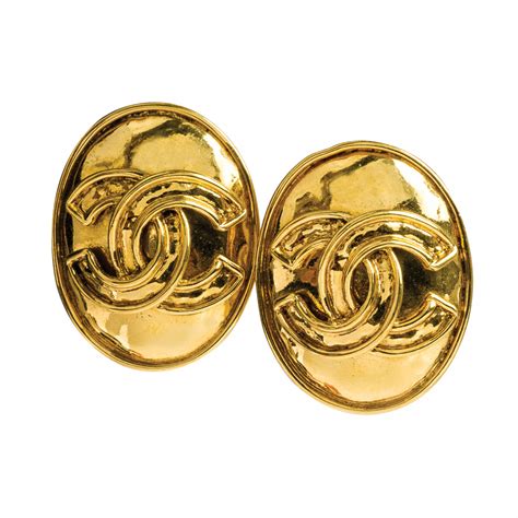 vintage chanel perfume earrings|vintage faux Chanel earrings.